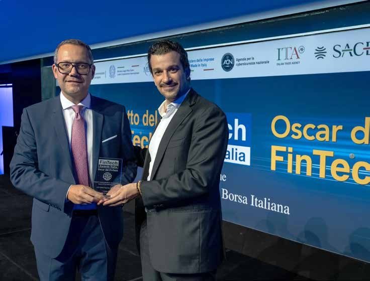 L'IT Value Partner Special Award 2026 a CGN Fintech per DetraGO: Alberto Asti con il CEO Daniele Paparotti